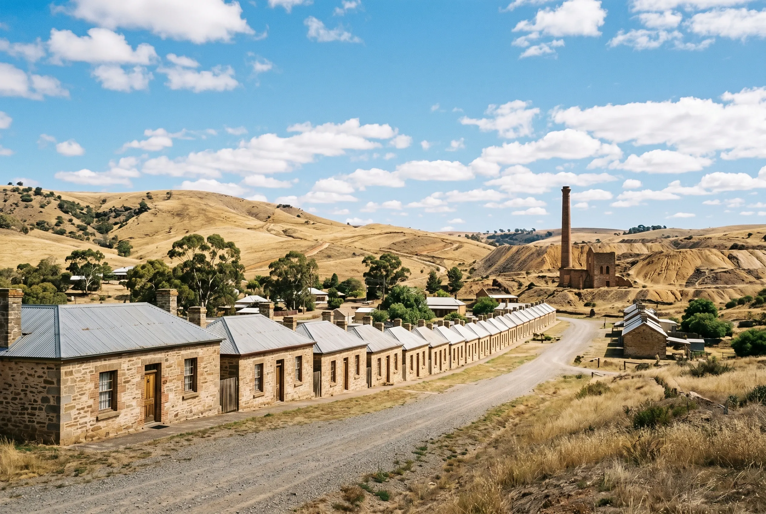 Concreting in Burra, South Australia