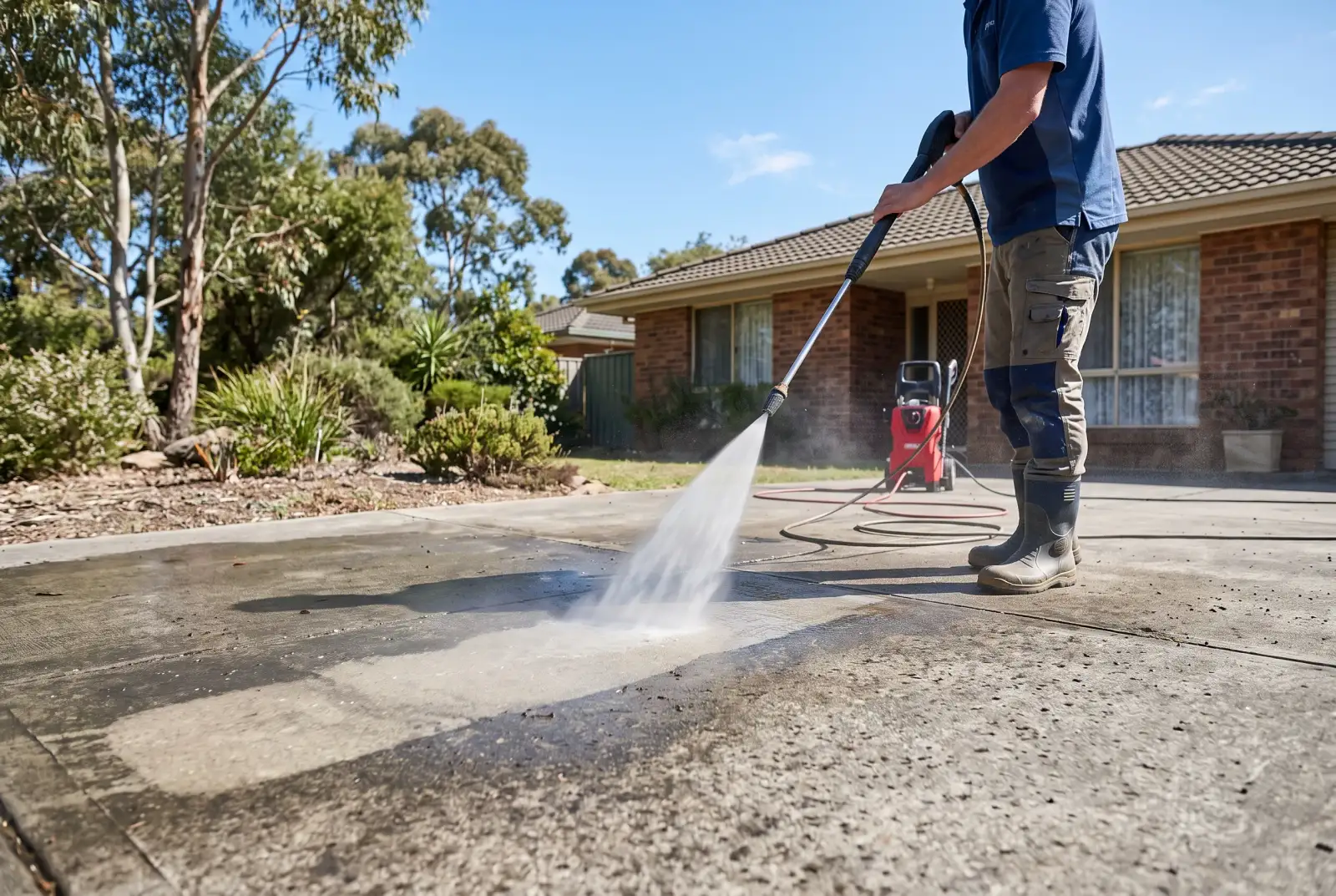 How to Clean Concrete and Remove Oil, Rust and Mould Stains